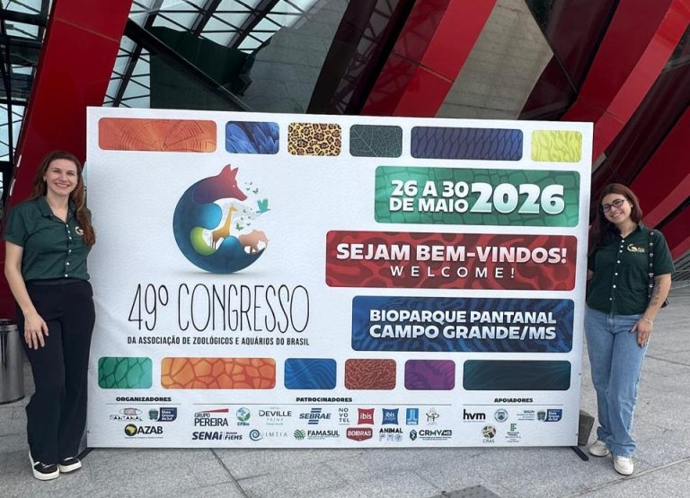 Zoo Park Foz marca presença no 49º Congresso da Associação de Zoológicos e Aquários do Brasil