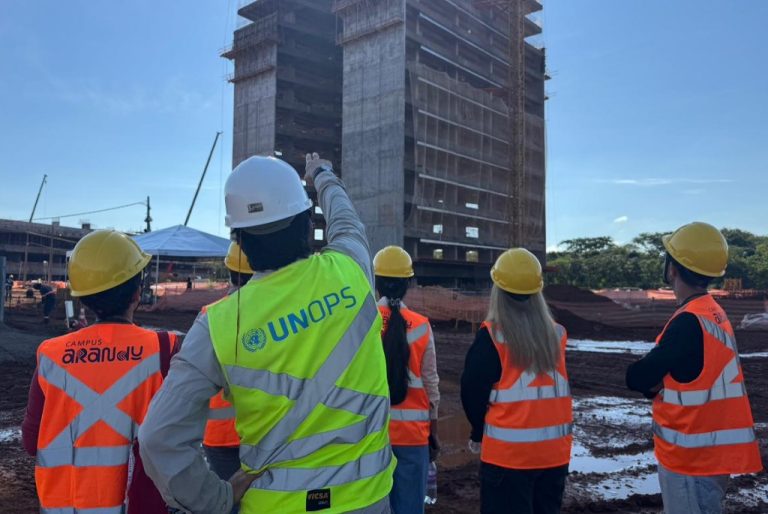 Programa de visitação às obras do Campus Arandu supera a marca de 500 visitantes da comunidade universitária da UNILA