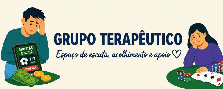 Ambulatório de Saúde Mental cria grupo terapêutico para pessoas com problemas relacionados às apostas on-line